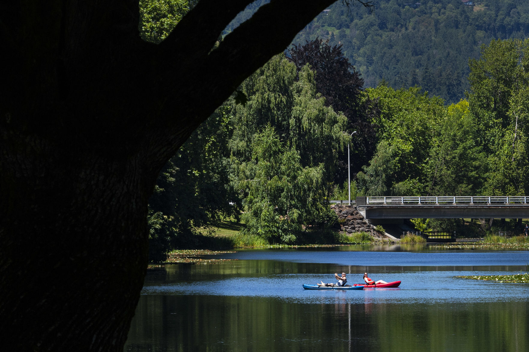 Summer kayaking